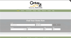 Desktop Screenshot of century21coastalrealtors.com